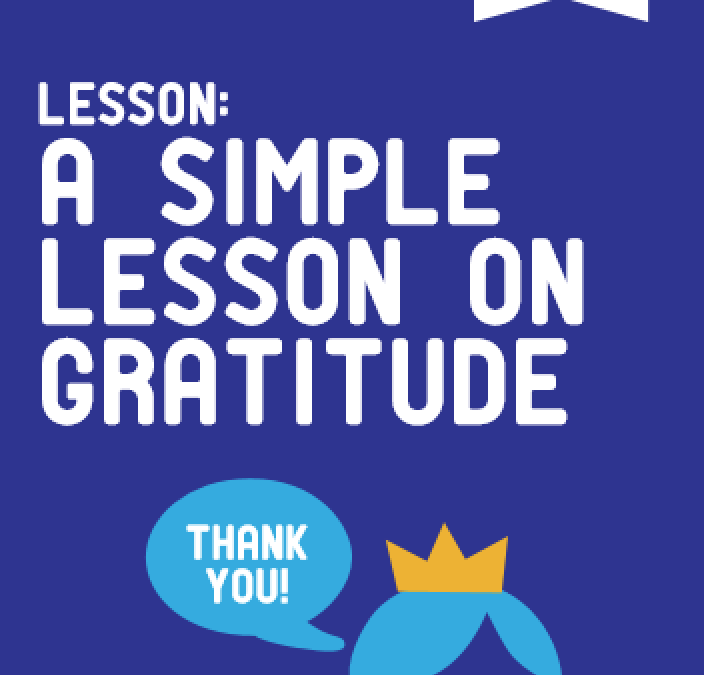 A Lesson About Gratitude